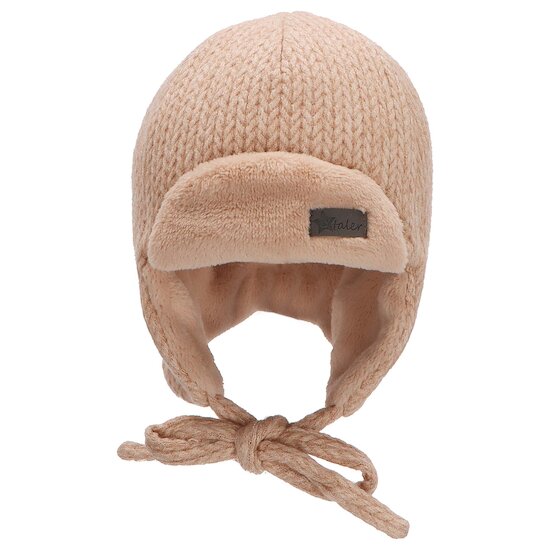 Chapka   Beige rosé        de               Sterntaler