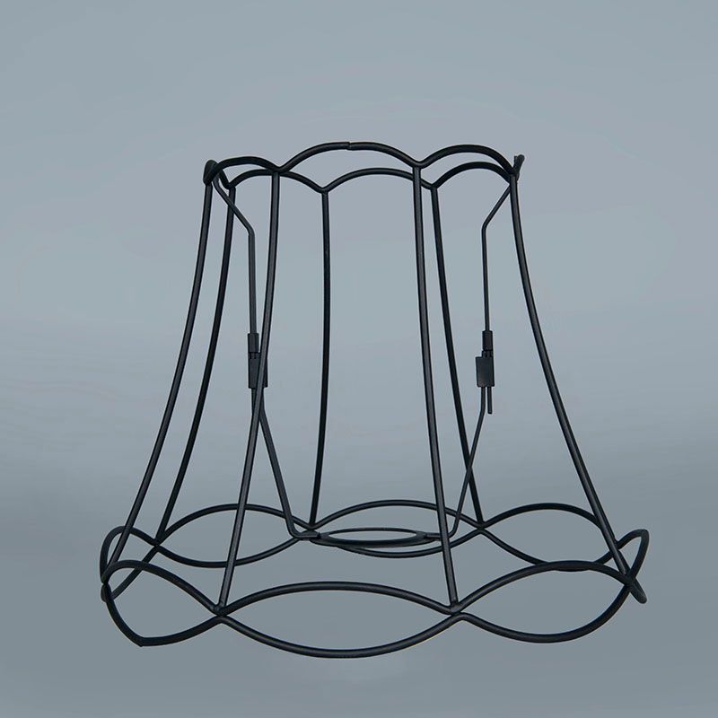 Metalen lampenkap zwart 25/21 - Granny Frame