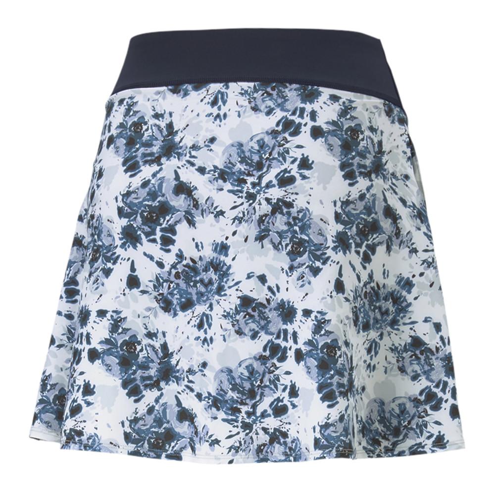 Puma Jupe Fleurie Blanc/Bleu Femme Puma Skirt