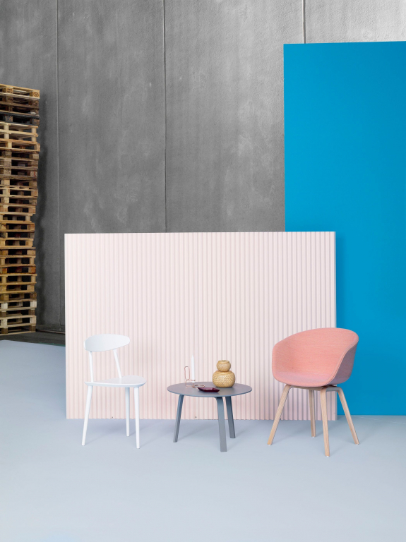 Hay Bella Coffee salontafel 45x49 gelakt eiken