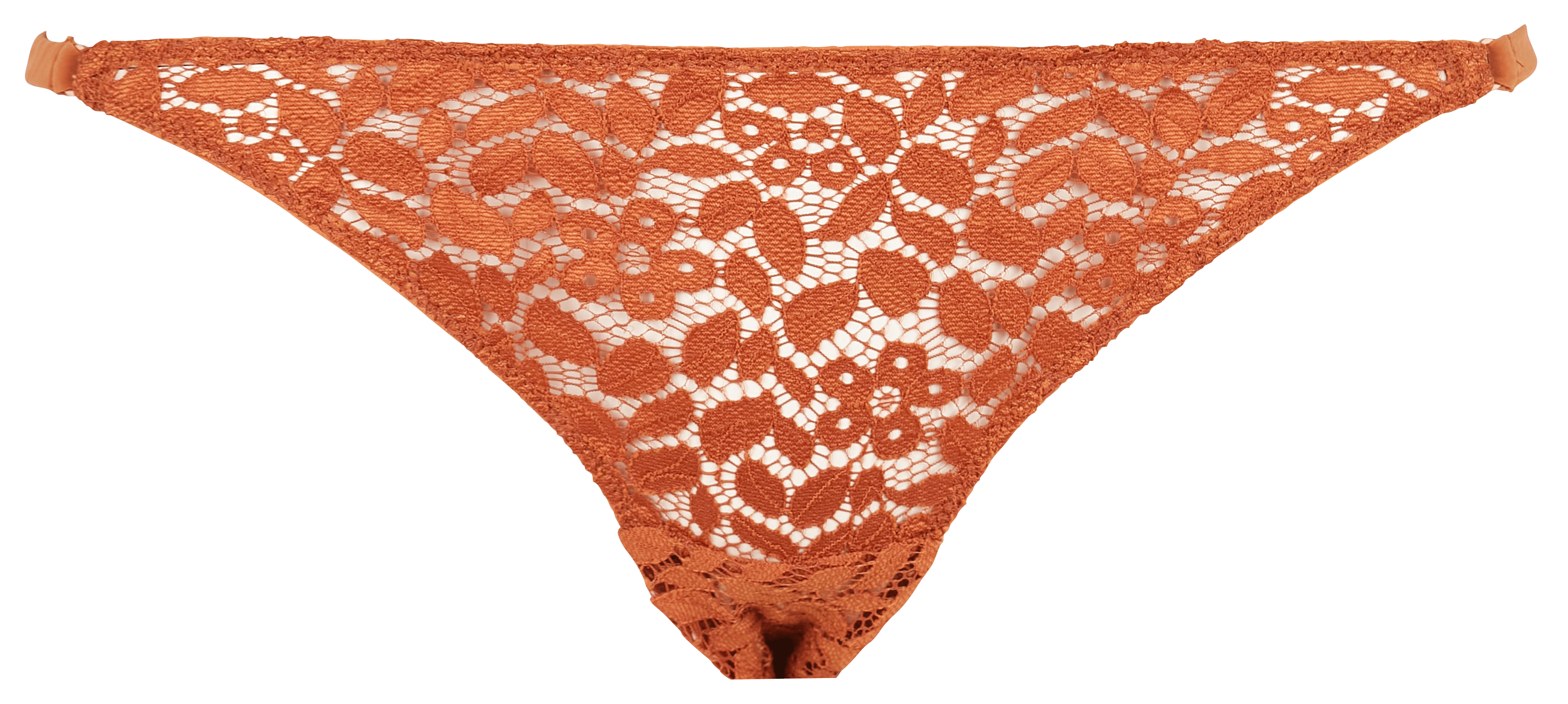 BERTILLE - Culotte en dentelle | Orange