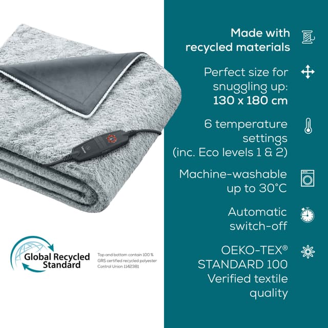 Beurer HD 75 Green Planet heating blanket 40000