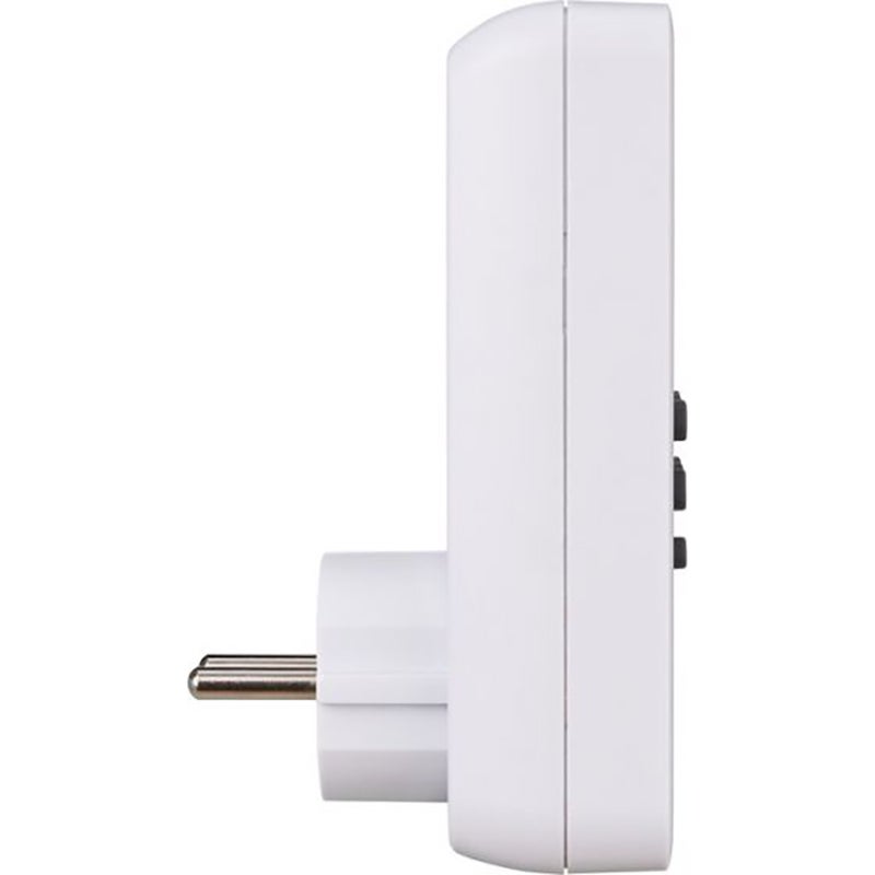 Brennenstuhl 1506320 Comfort-Line digitale weektimer wit voor stopcontact