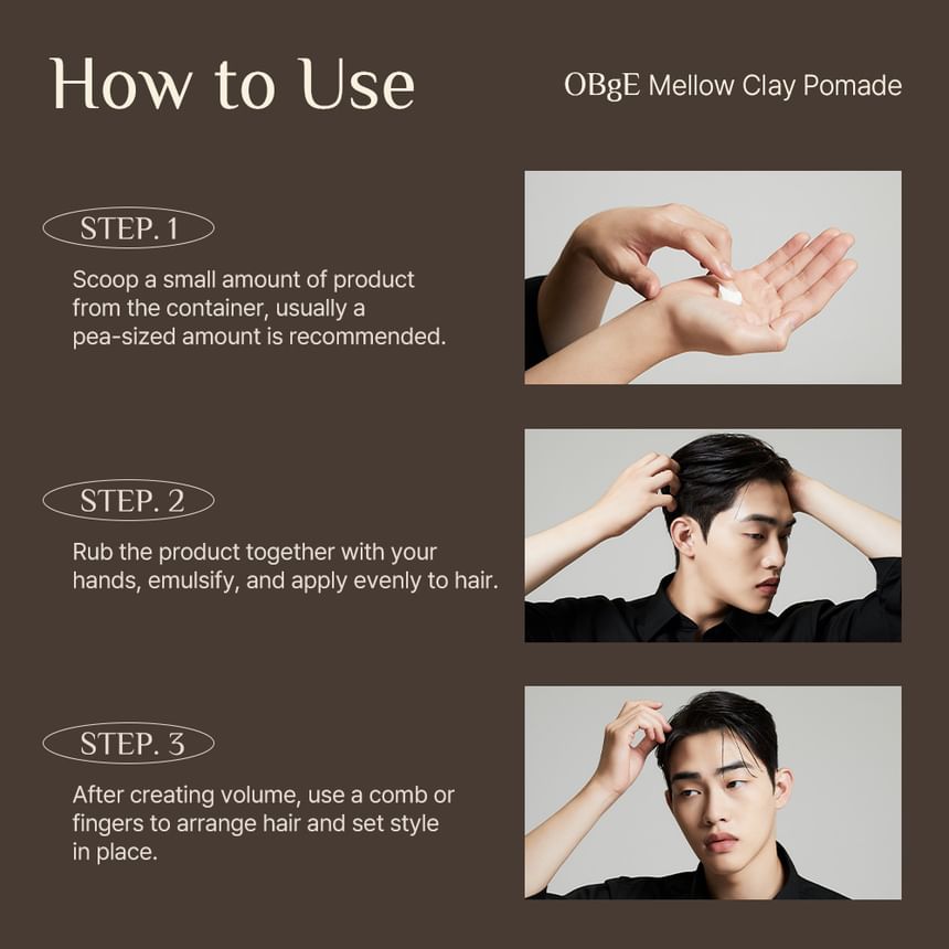 OBgE - Zachte Klei Pomade