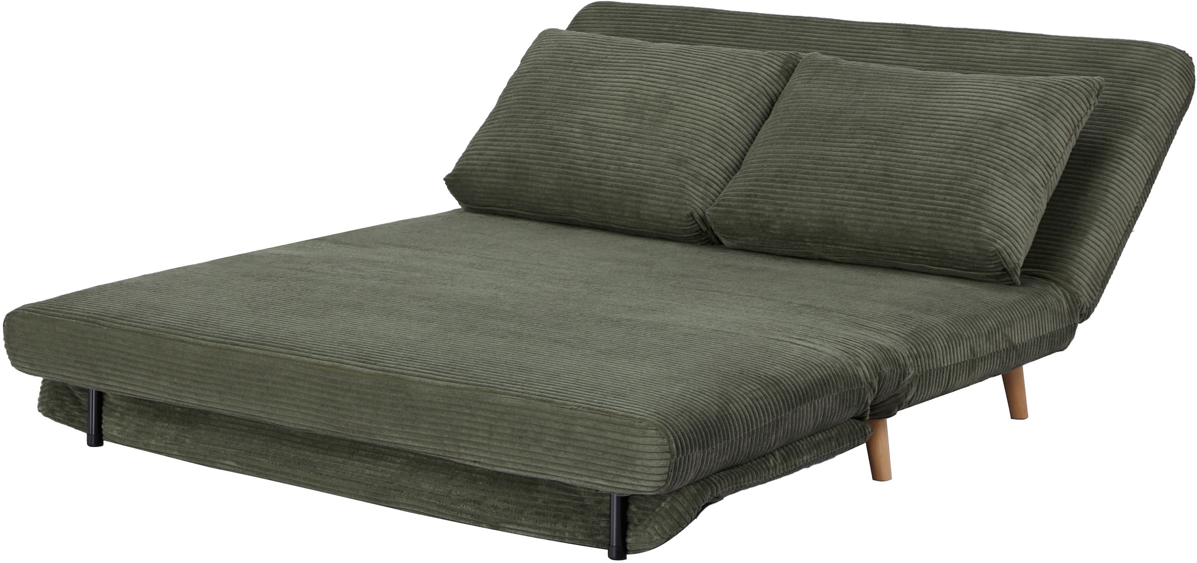 GOODproduct 2-Sitzer »AINSLEY 140 cm, Schlafsofa« Verstellbare Rückenlehne und Sofa mit Bettfunktion
