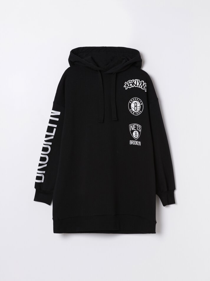 Moletom Brooklyn Nets NBA - Preto