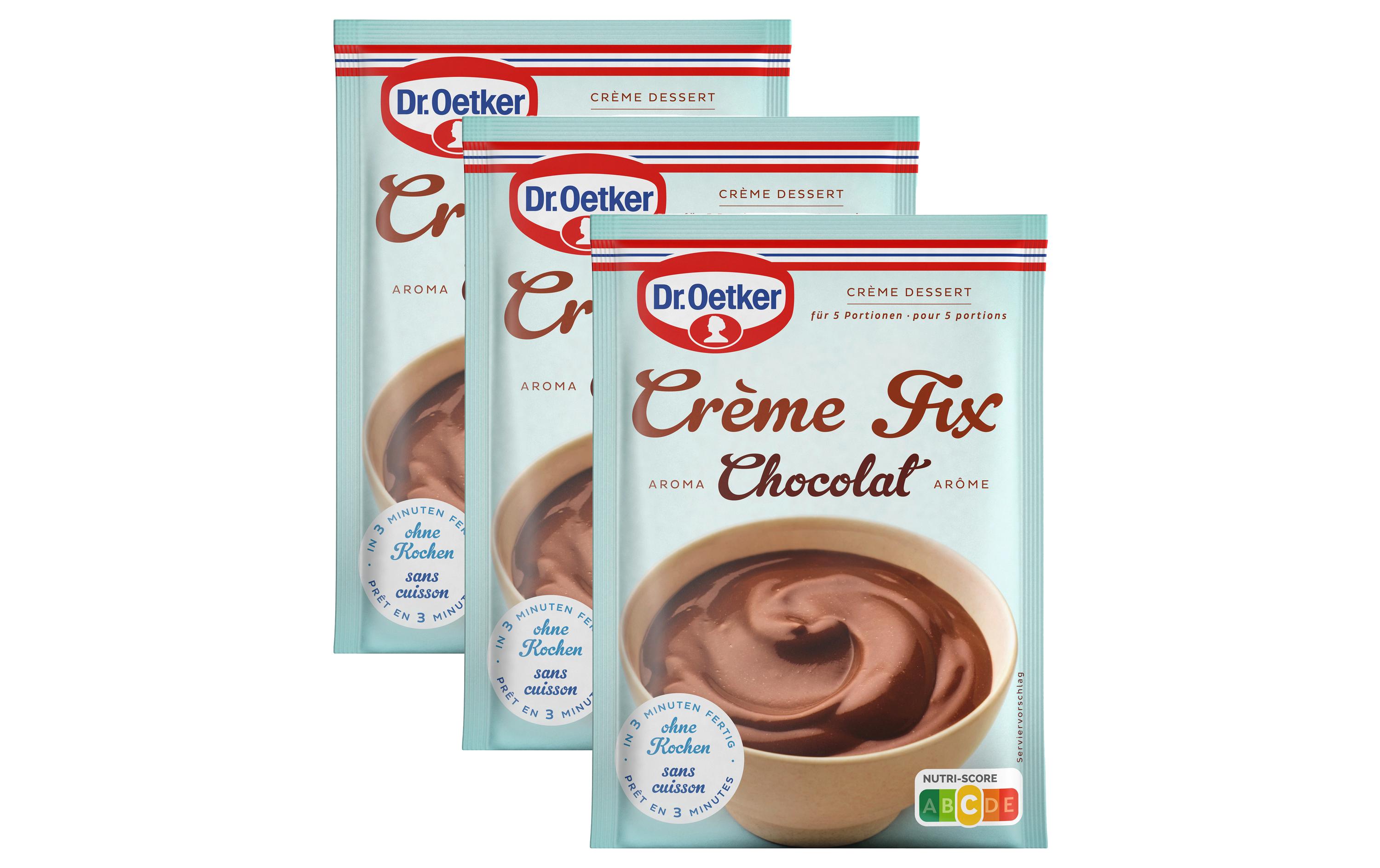Crème Fix Chocolat 3 x 113 gFertige Mischung für ein schokoladiges Dessert