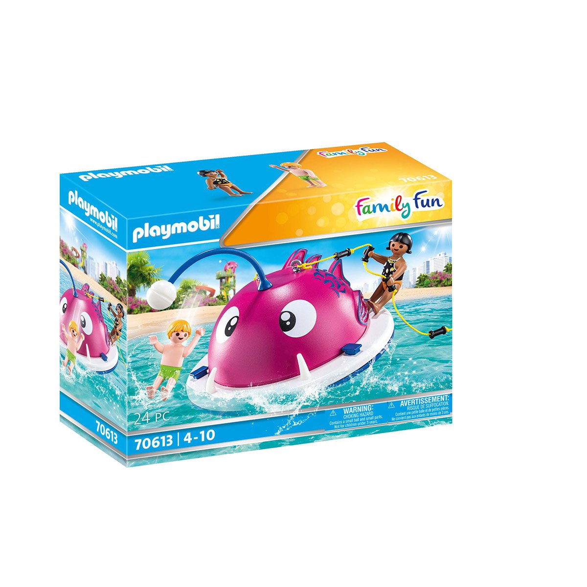 Aire de jeu aquatique Playmobil Family Fun 70613