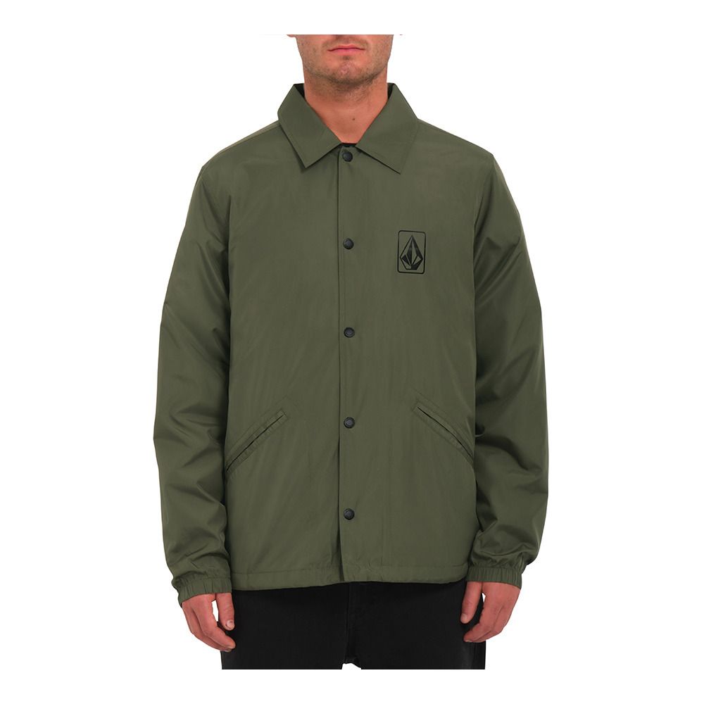 Volcom SKATE VITALS COACHES - Veste Homme squadron green