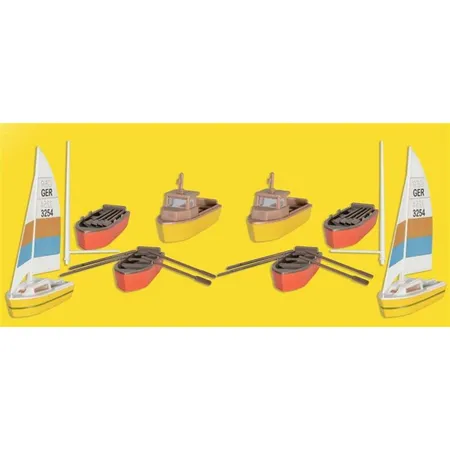 Kibri Set Boote