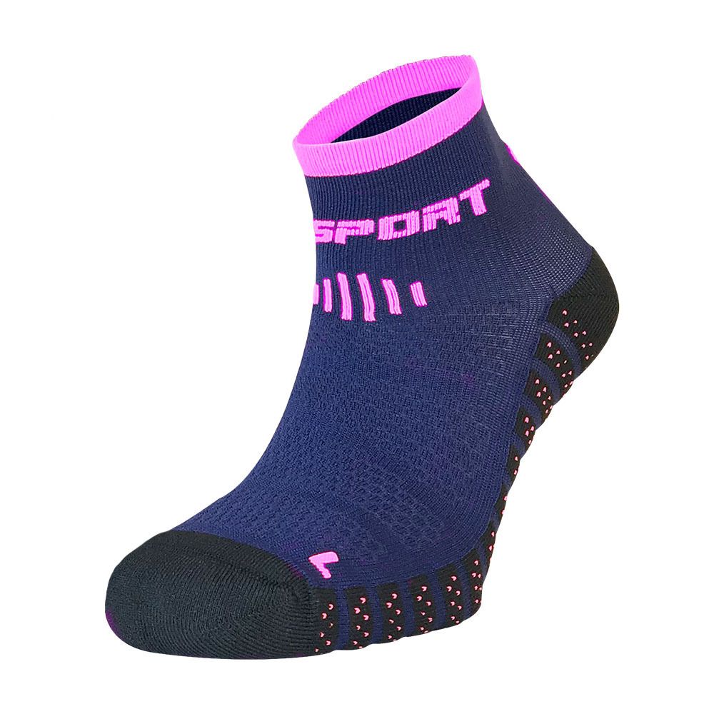 BV Sport SCR ONE EVO - Chaussettes bleu/rose