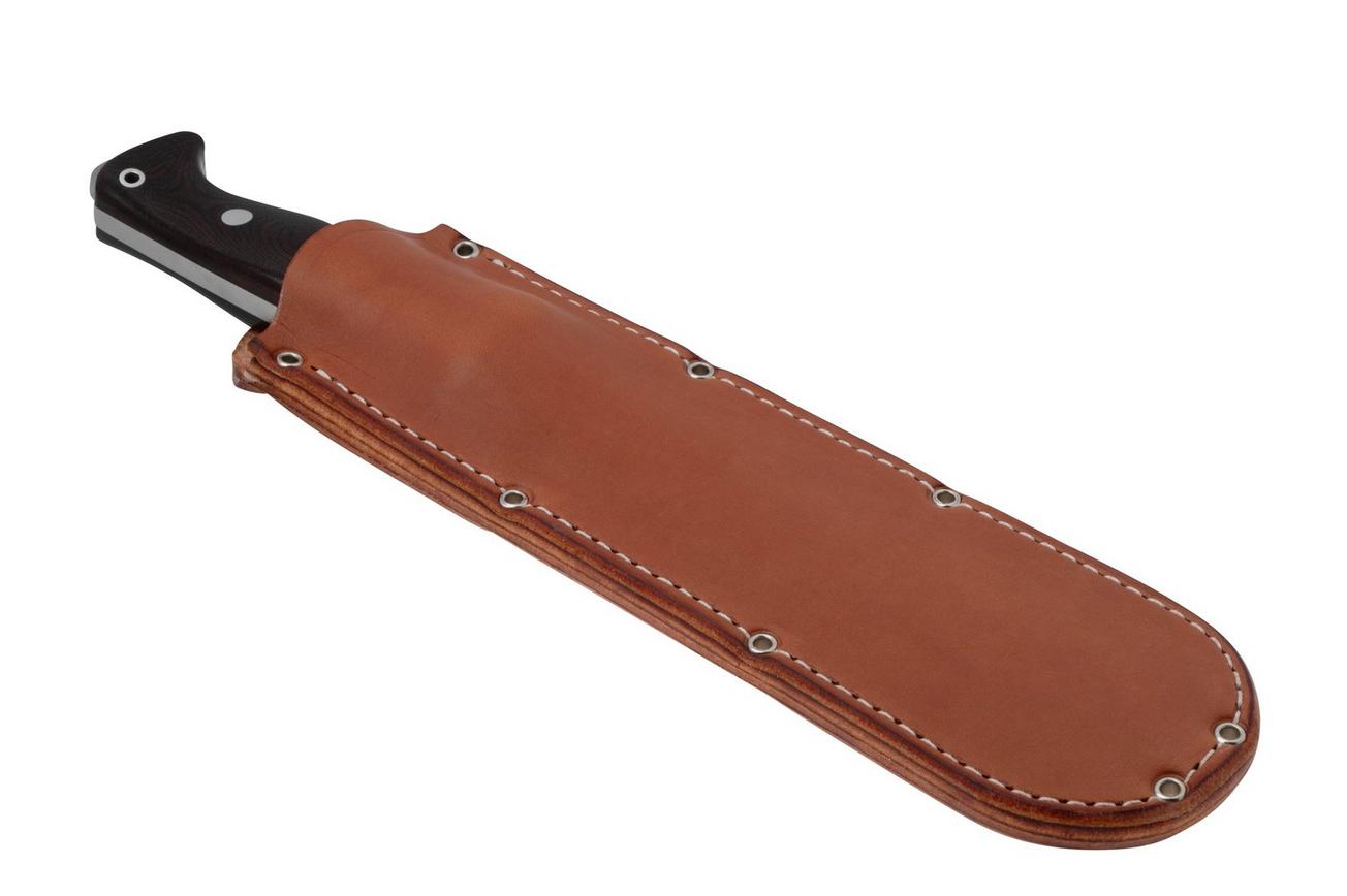 Bark River Bravo 2 CPM 3V, Burgundy Canvas Micarta, outdoormes