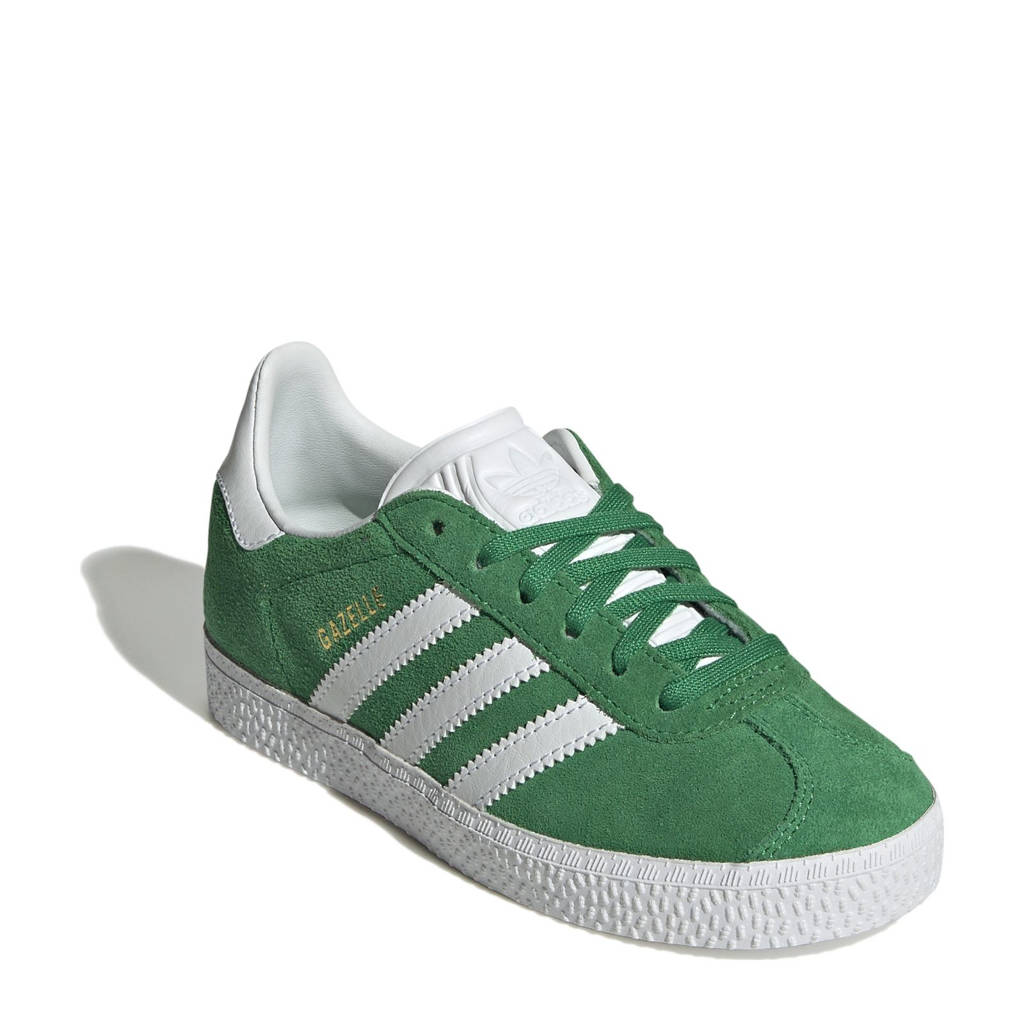adidas Gazellesneakers groen/wit