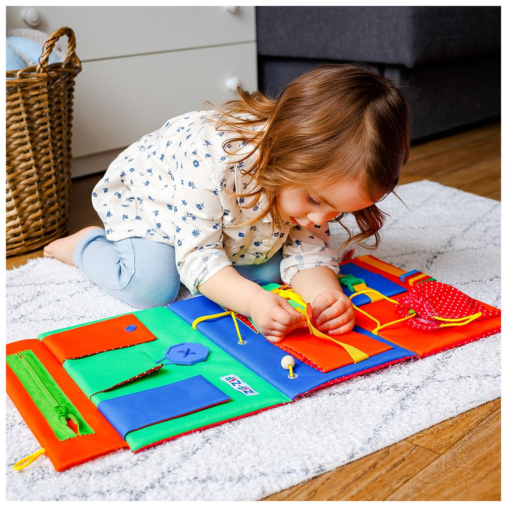 Roter KäferRoter Käfer   Lernspiel Busy Board 3 Spielfelder