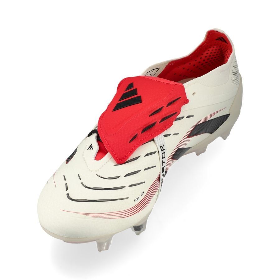 adidas Predator Elite Fold-over Tongue FG Champagne - Blanc/Noir/Pure Ruby