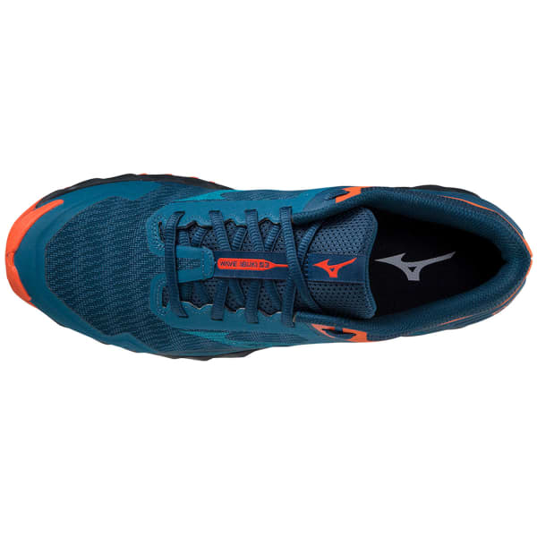 Chaussure trail MIZUNO WAVE IBUKI 3 GIBRALTAR SEA/ALGIERS BLUE/GRENADINE