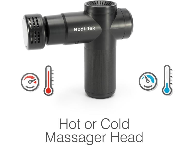 Bodi-Tek Massage Pistole Hot and Cold Deep Tissue Massagegerät für Sportlerinnen und Sportler