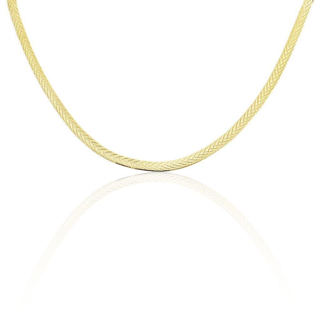 Collier Argent Jaune Alay