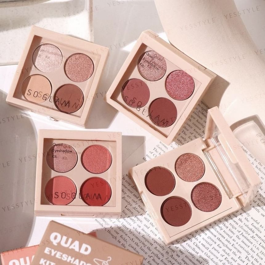SO GLAM - Quad Oogschaduw Kit