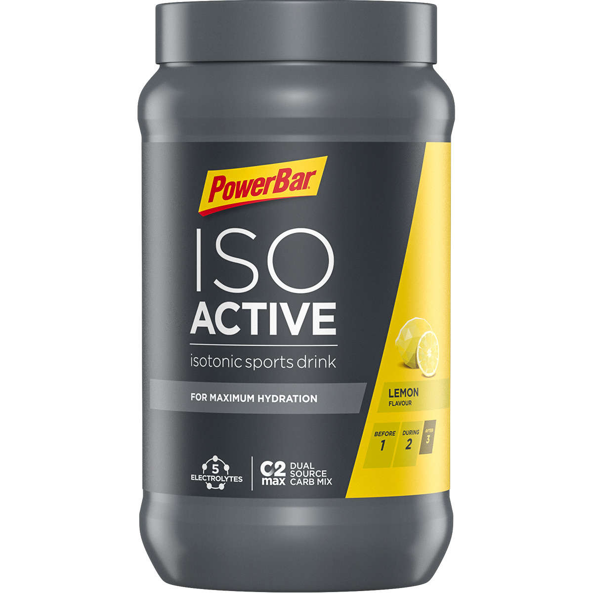 PowerBar Isoactive Citroen Isotone Sportdrank 600g