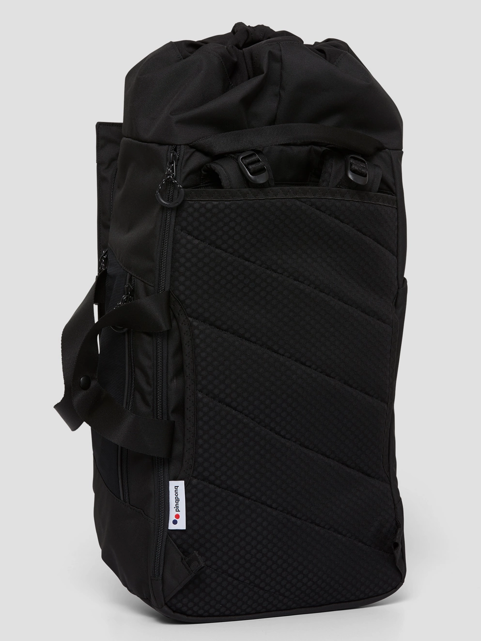 pinqponq Blok Large Backpack rooted black
