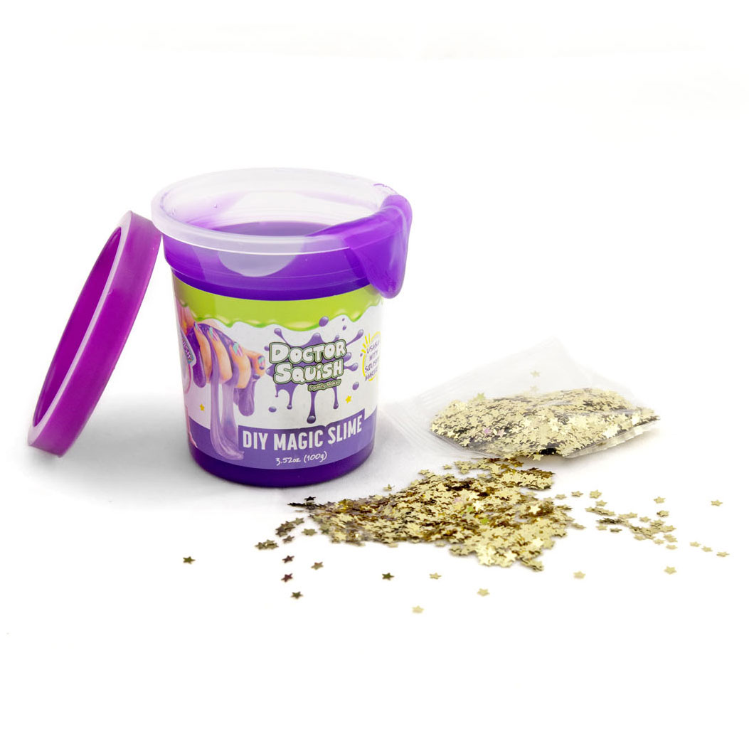 Doctor Squish Slijm Value Pack - Groen en Paars, 240 gram
