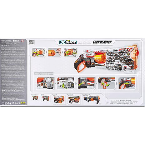 X-Shot Skins Lock Blaster med 16 pile