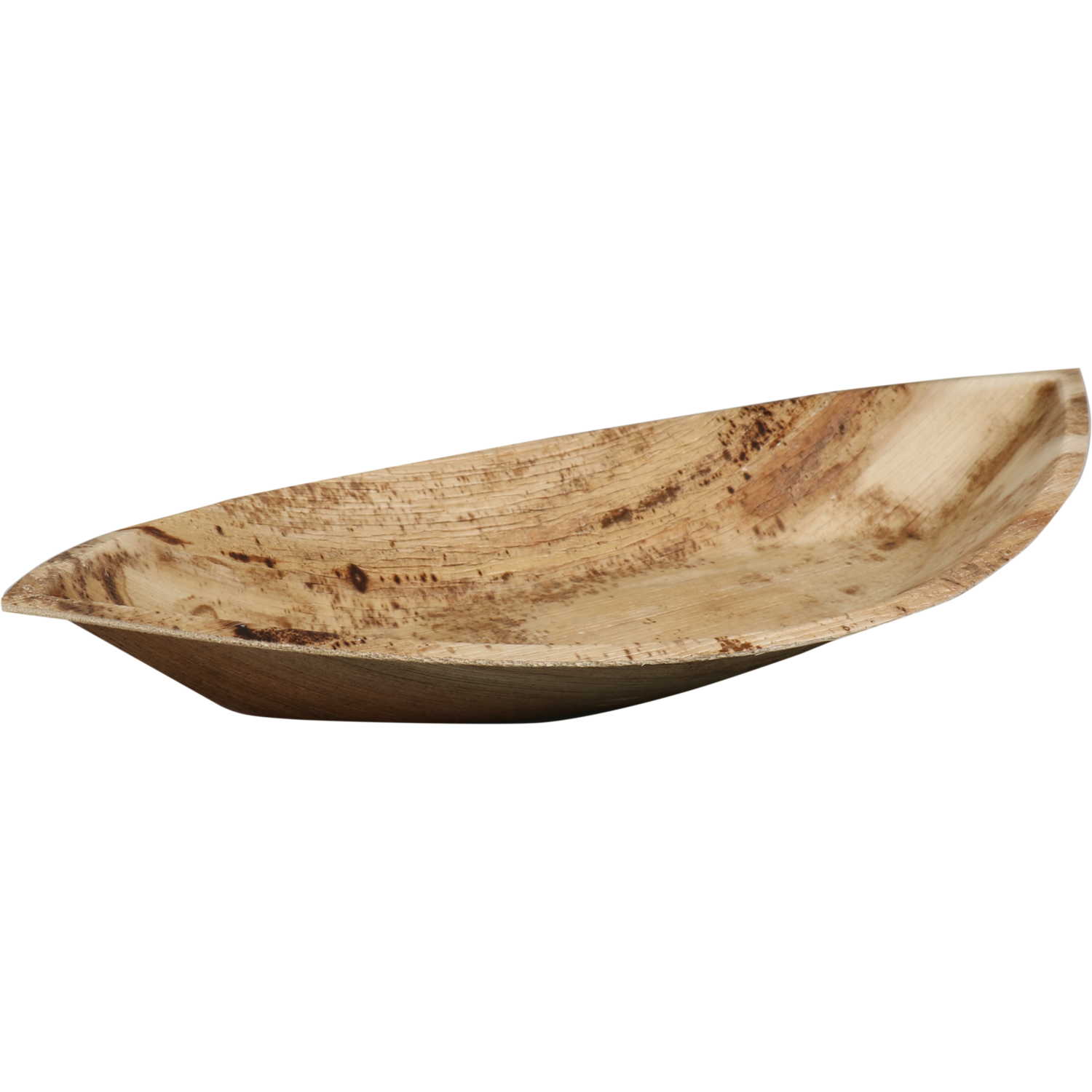 Depa Bord, ovaal, 1-vaks, palmblad, 28x15cm, naturel