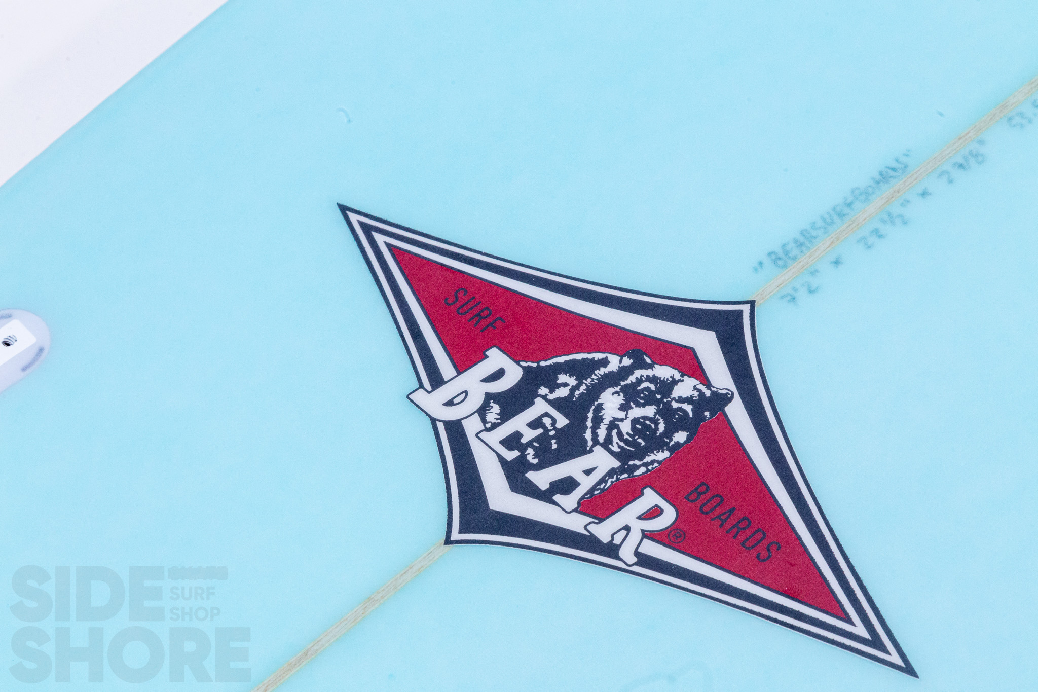 Bear Surfboards Wombat - Tint Blue - 7'2 x 22 1/2