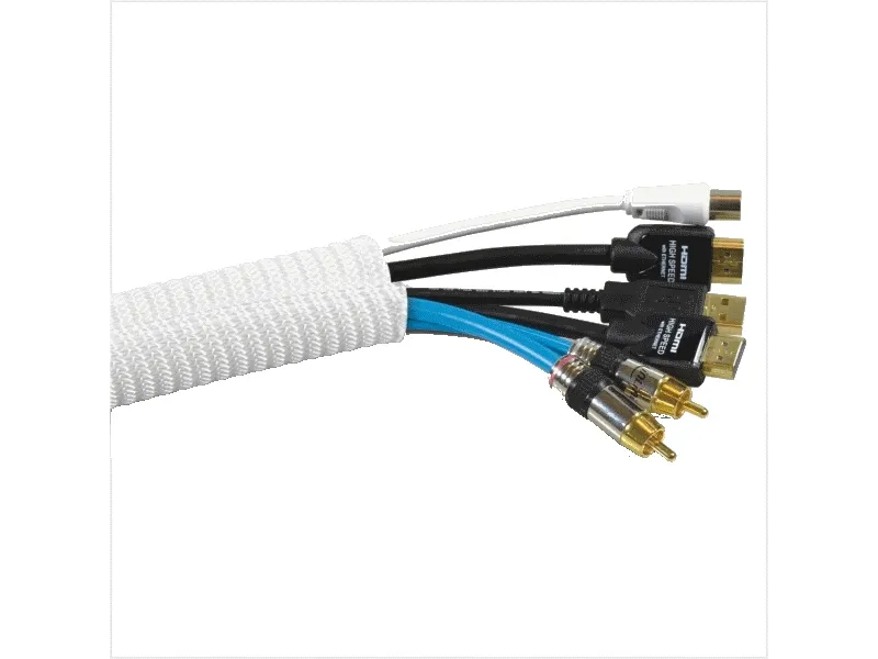 LTC PRO CABLE TUBE - Kabelisolering - 25 m - hvid