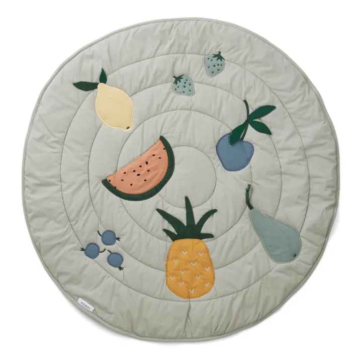 Liewood Tapis d'activités Gitta en coton bio | Bleu gris