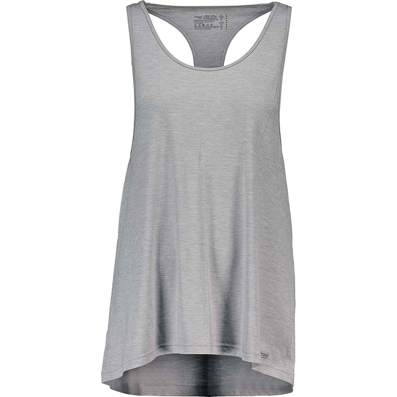 sloggi Damen-Tanktop mOve Flow L, schwarz