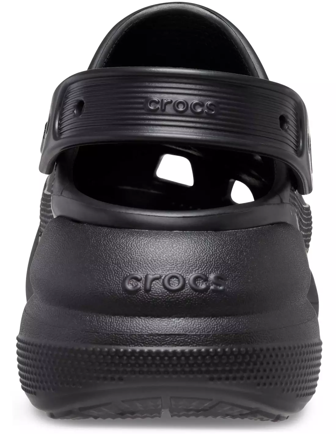 CRUSH CLOG - Mules & sabots 001BLACK