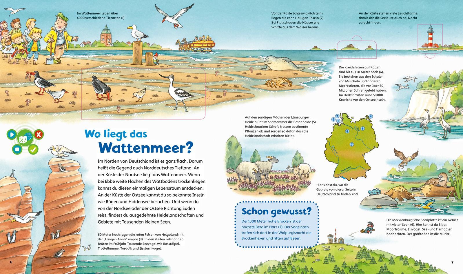 BOOKii® Starter-Set WAS IST WAS Junior Entdecke Deutschland!