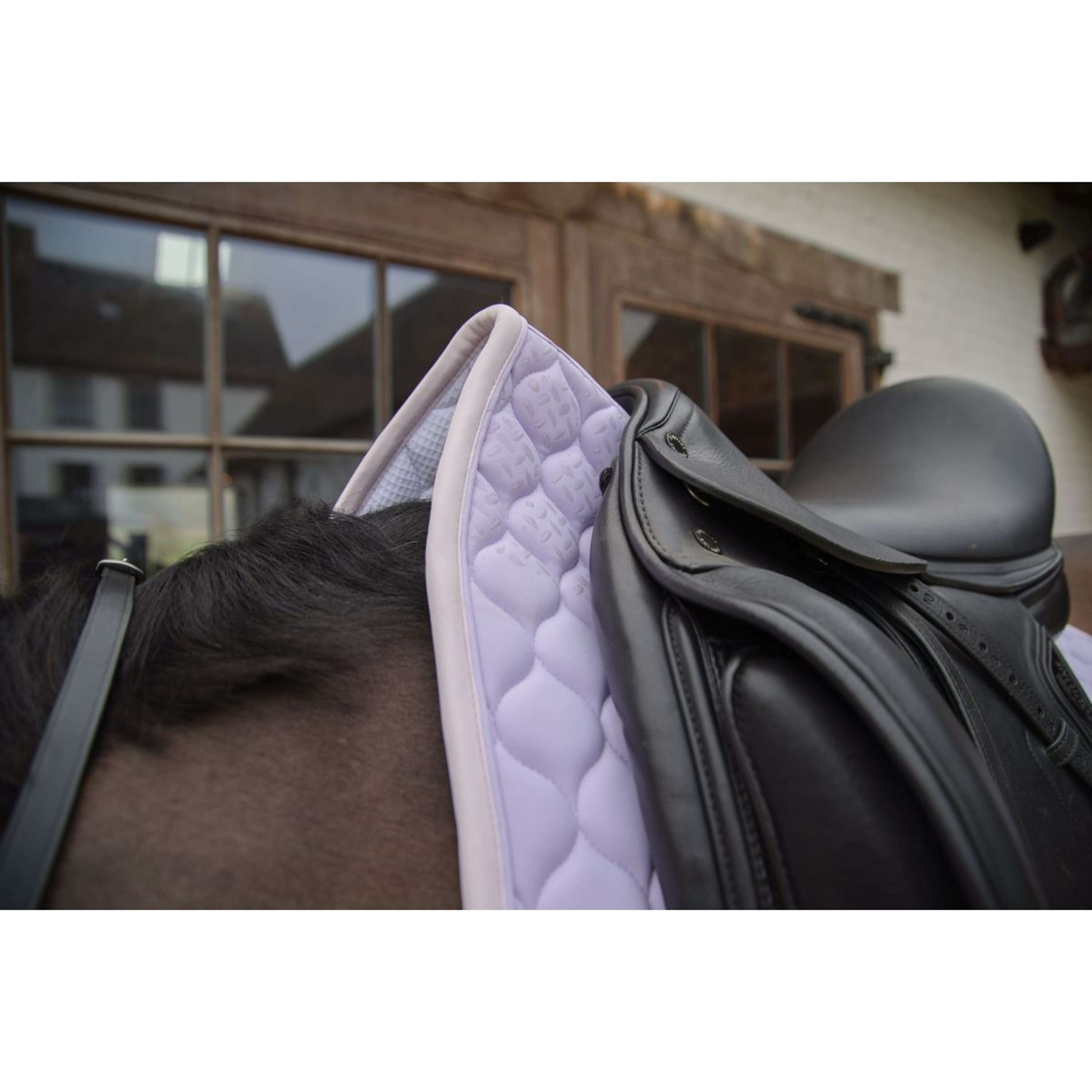 Kentucky Zadeldekje Softshell Onion Quilt Dressuur Lichtpaars/Lichtroz