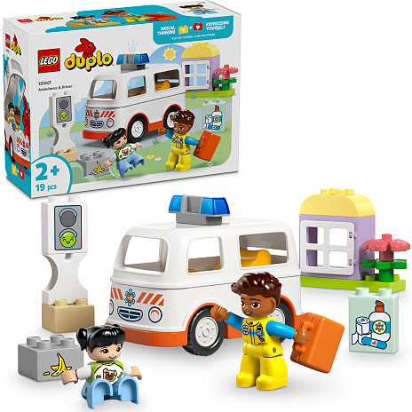 LEGO DUPLO Ambulance og fører 10447