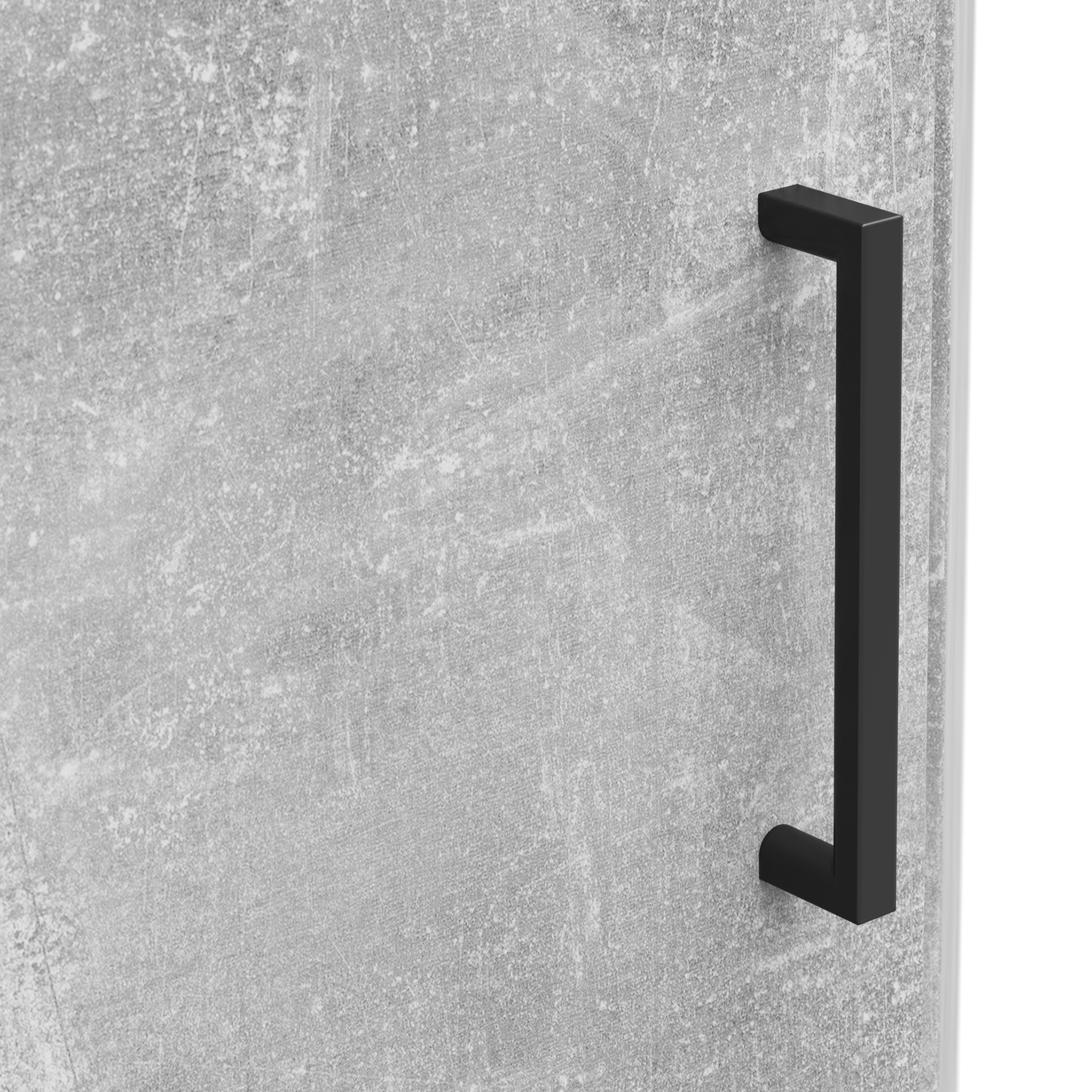 Eckschrank - Betonoptik - Breite 101 cm