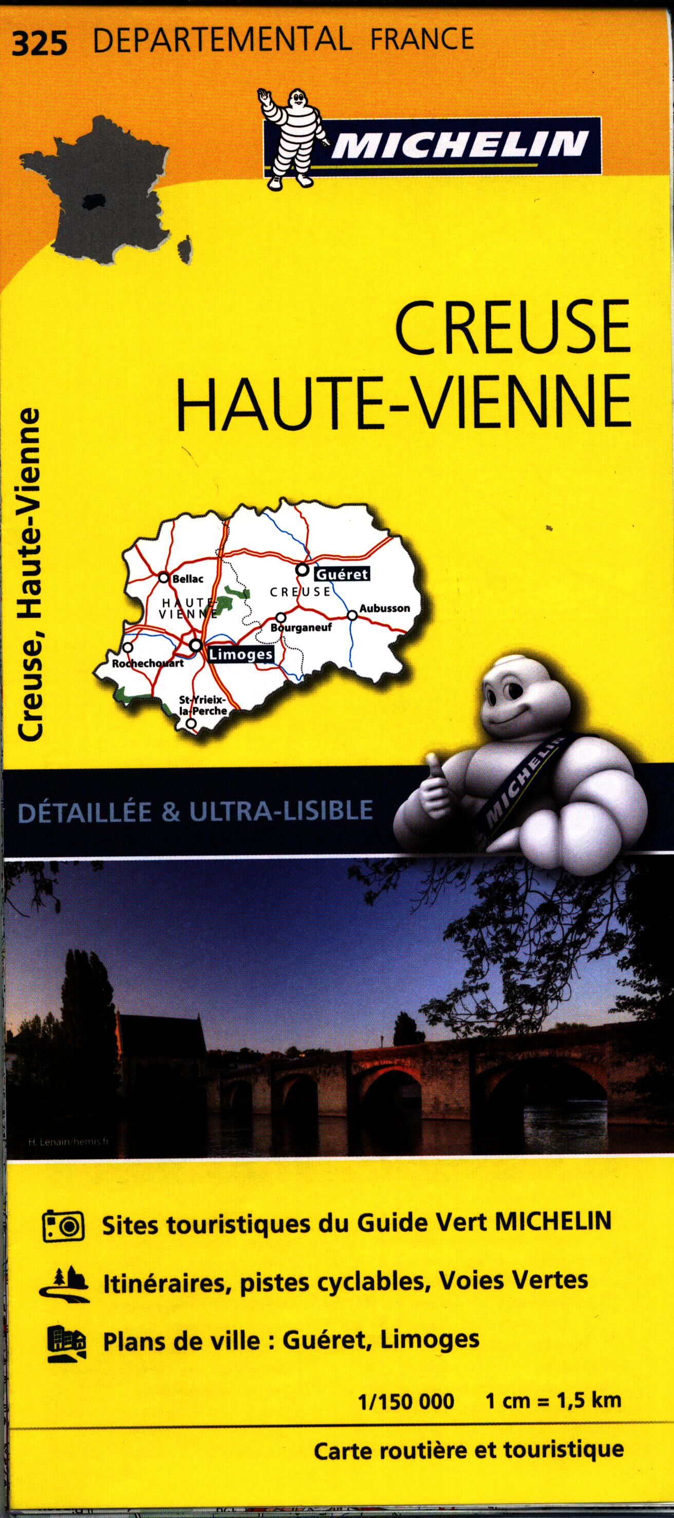 MICHELIN - 325 CREUSE HAUTE VIENNE