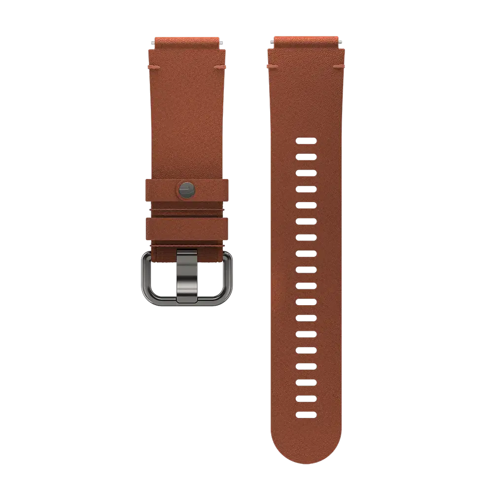 Polar Ignite Leren Polsband 20mm Brons M/L