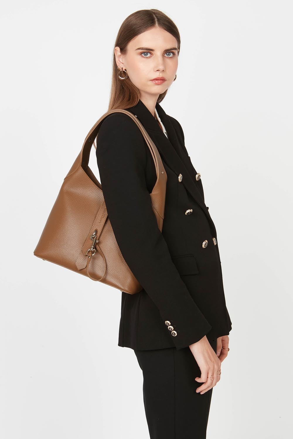 Foulonné Double Hook-Sac hobo