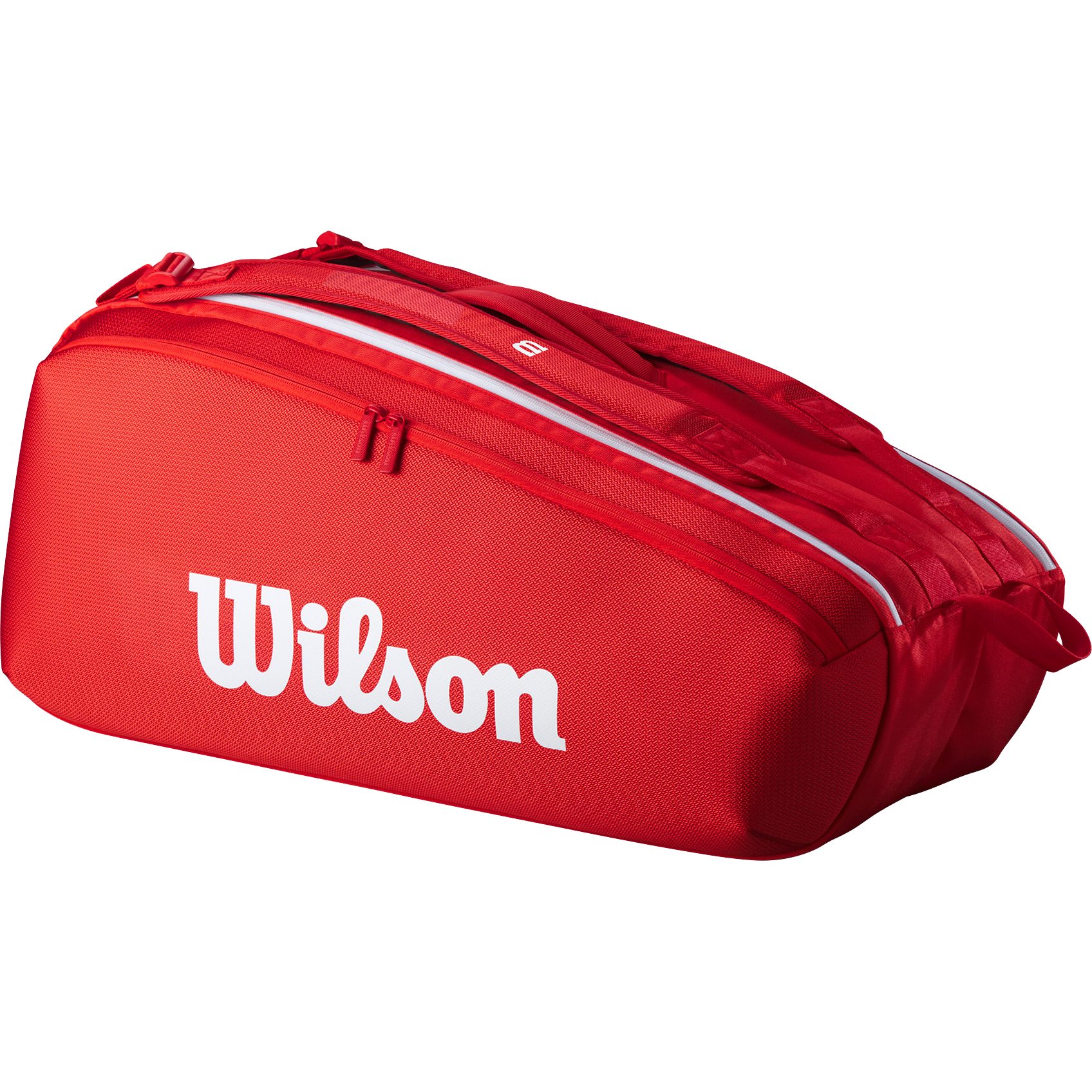 Wilson Super Tour Red 9 Pack Tennistasche rot