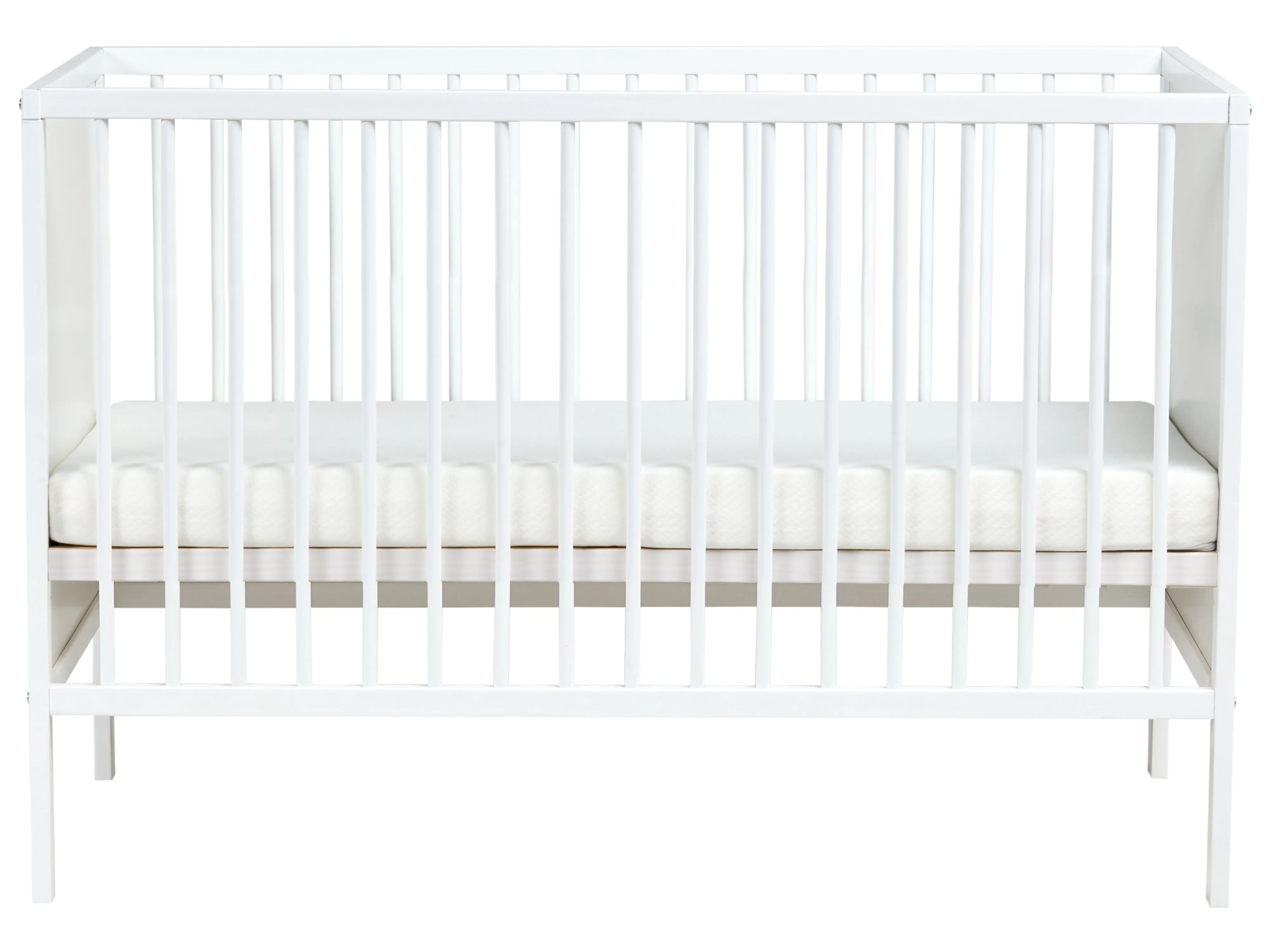 Babybedje ZAMA 60 x 120 cm Wit