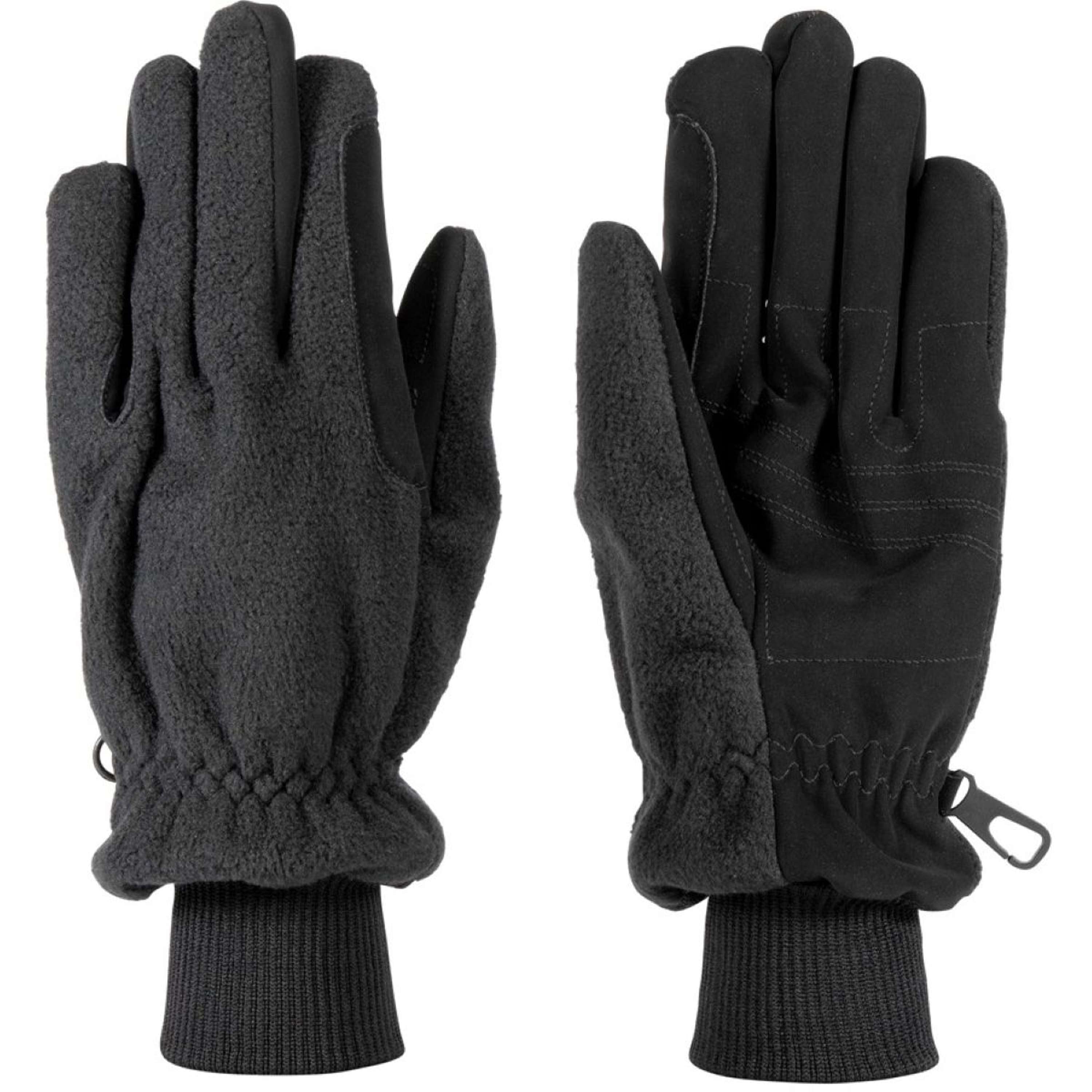 Harry's Horse Rijhandschoenen Fleece Waterproof Hipora Zwart