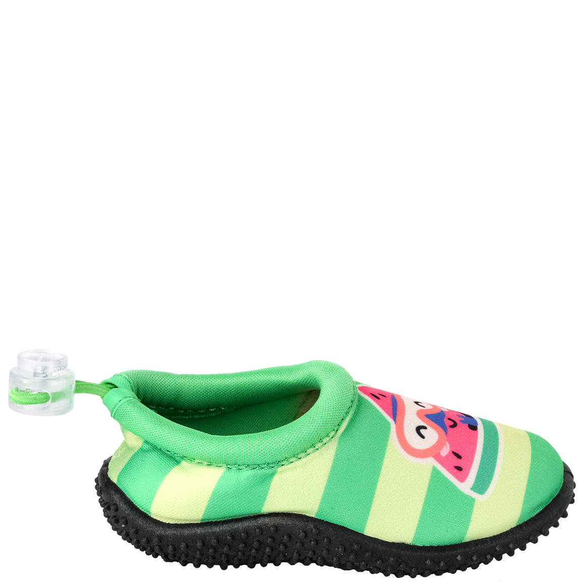 Famy Baby Badeschuhe mit Früchte-Print grün / hellgrün