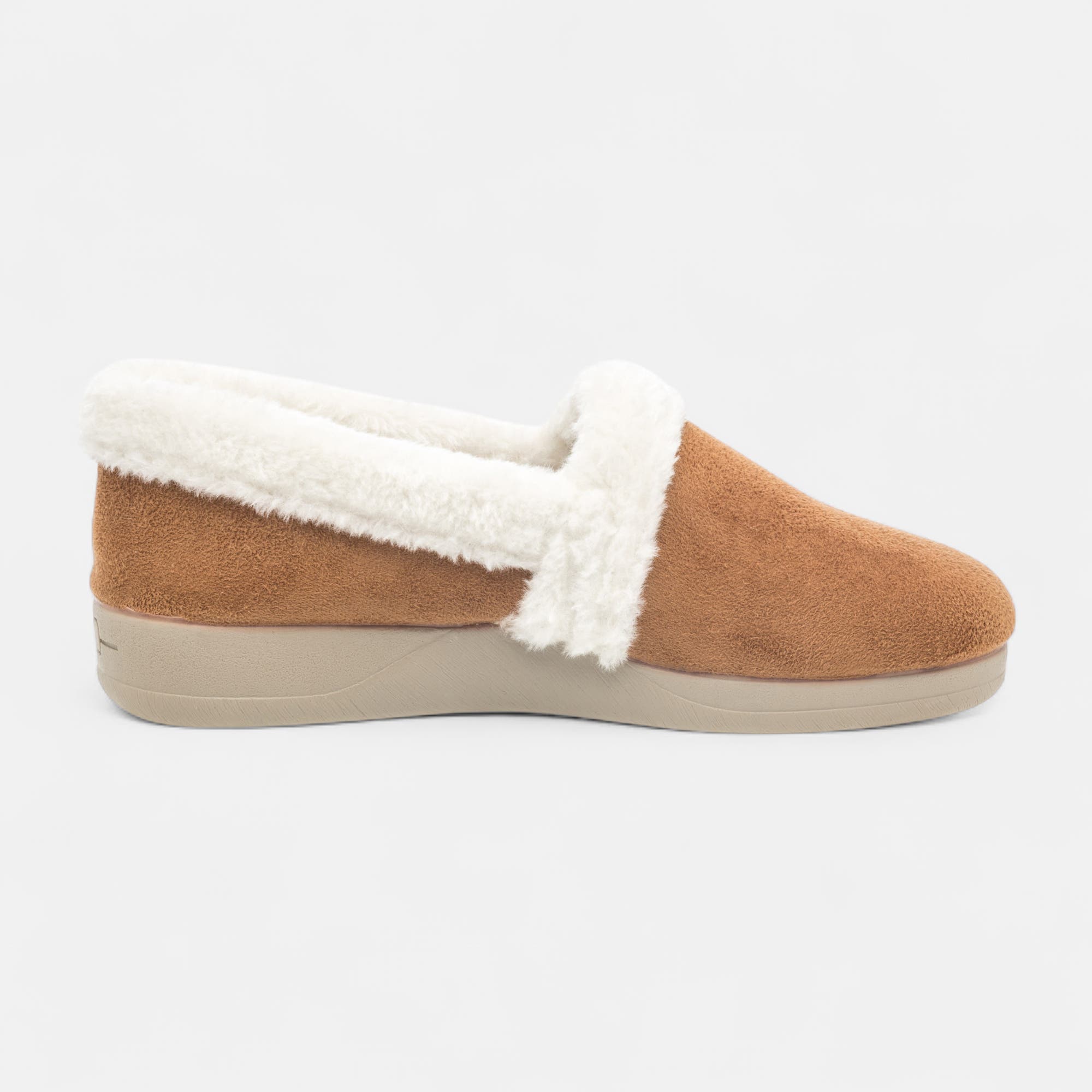 Chaussons ballerines Femme camel