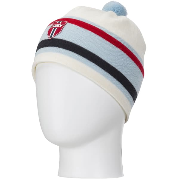 Bonnet ski de fond SWIX TRADITION LIGHT BEANIE SNOW WHITE