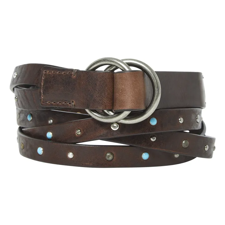 Post and Co Ceinture N°8878 | Marron