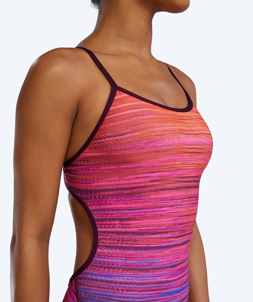 TYR badedragt til damer - Azama Trinityfit - Pink/orange