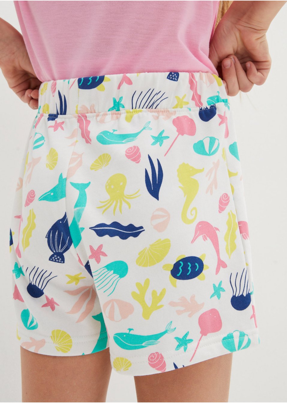 Short sweat fille