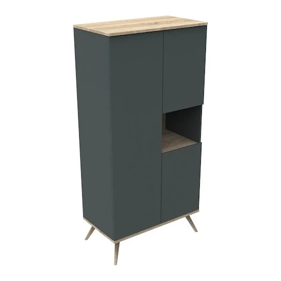 Boréale armoire 3 portes   Gris Volcan        de               Sauthon Original